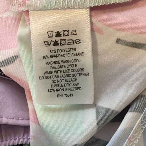 TOMMY BAHAMA NWT WOMENS ACTIVE FLORAL QUARTER ZIP GOLF POLO SHIRT XS - Picture 5 of 5